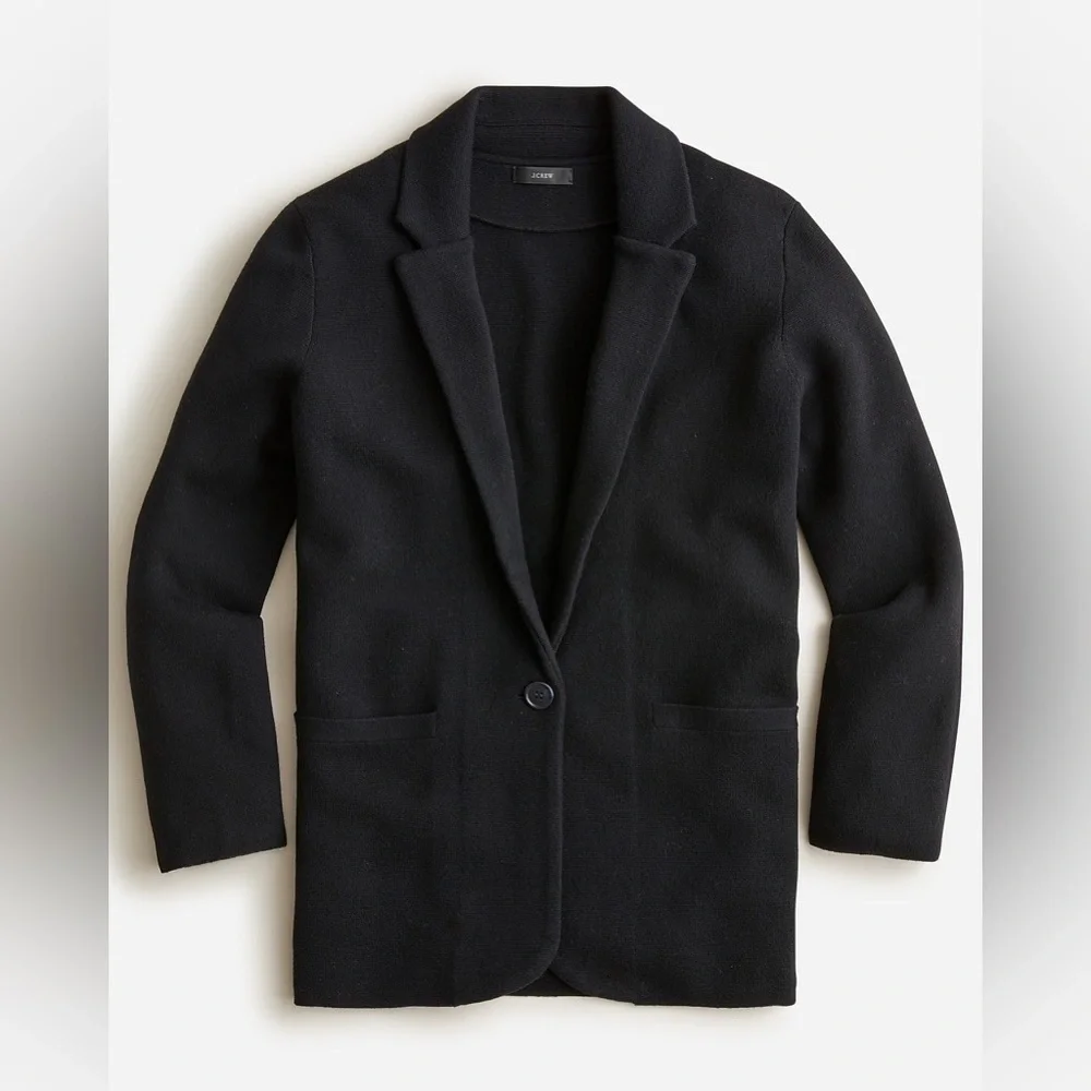 NWT J.Crew Schoolboy Sweater Blazer - Picture 4 of 6